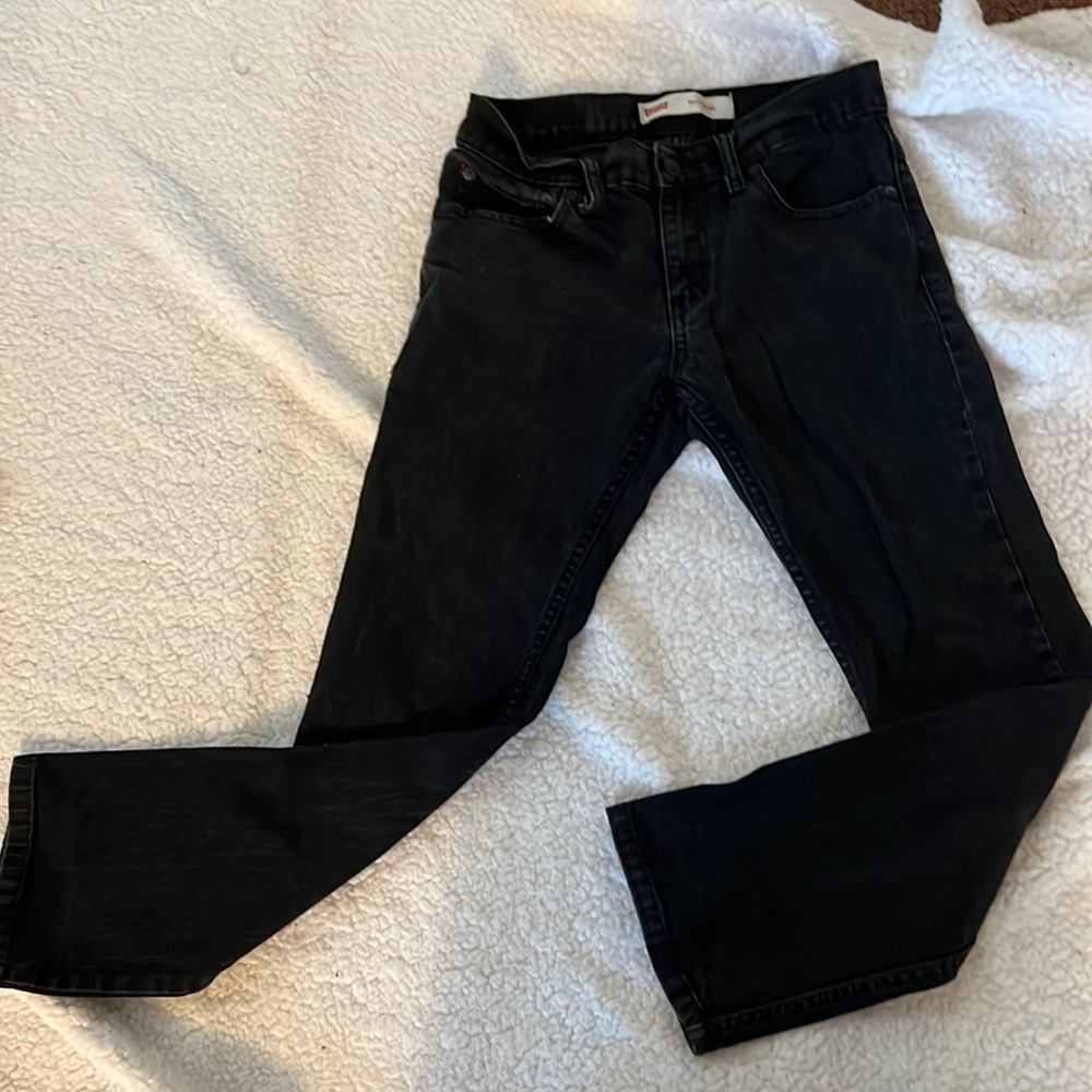 Levi Strauss -NWOT- 511tm Slim Fit Boys:14Y (W:27/L:27) - Black Denim Jeans